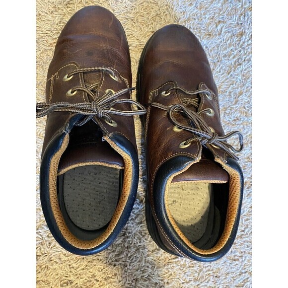 Timberland Pro Mens Titan 47015 Brown Alloy Toe Work Oxford Shoes Sz 13 M main image 5